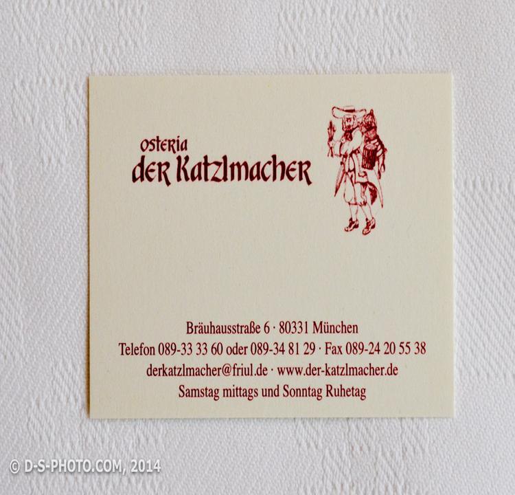 Osteria Der Katzlmacher